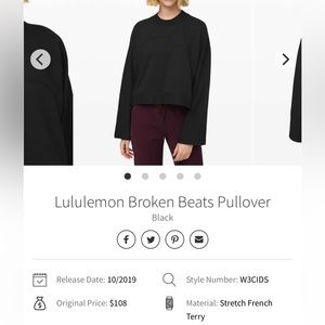 Broken Beats Pullover